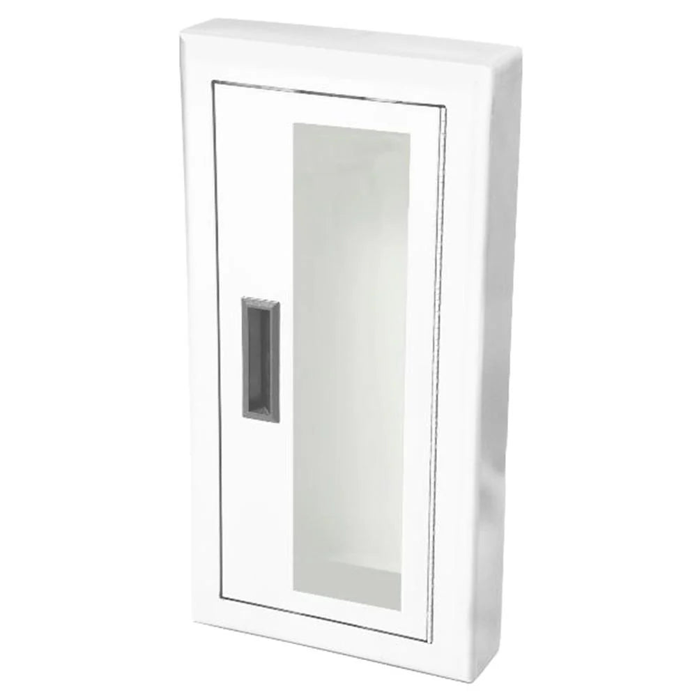 JL Industries 1012F10A Ambassador Fire Extinguisher Cabinet Full Glass w/ Pull Handle