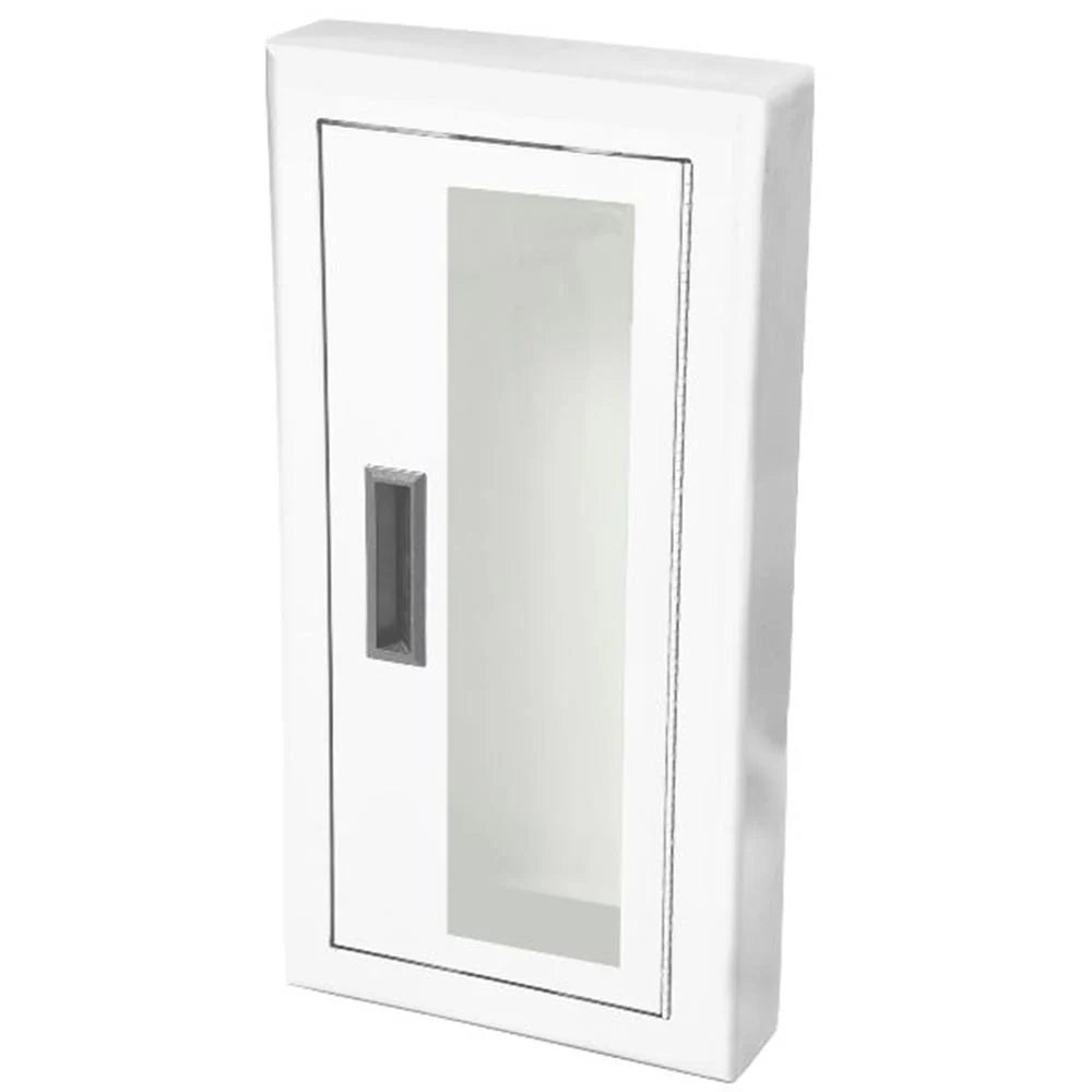 JL Industries 1012F10FX2A Ambassador Fire Extinguisher Cabinet Full Glass w/ Pull Handle Fire Rated